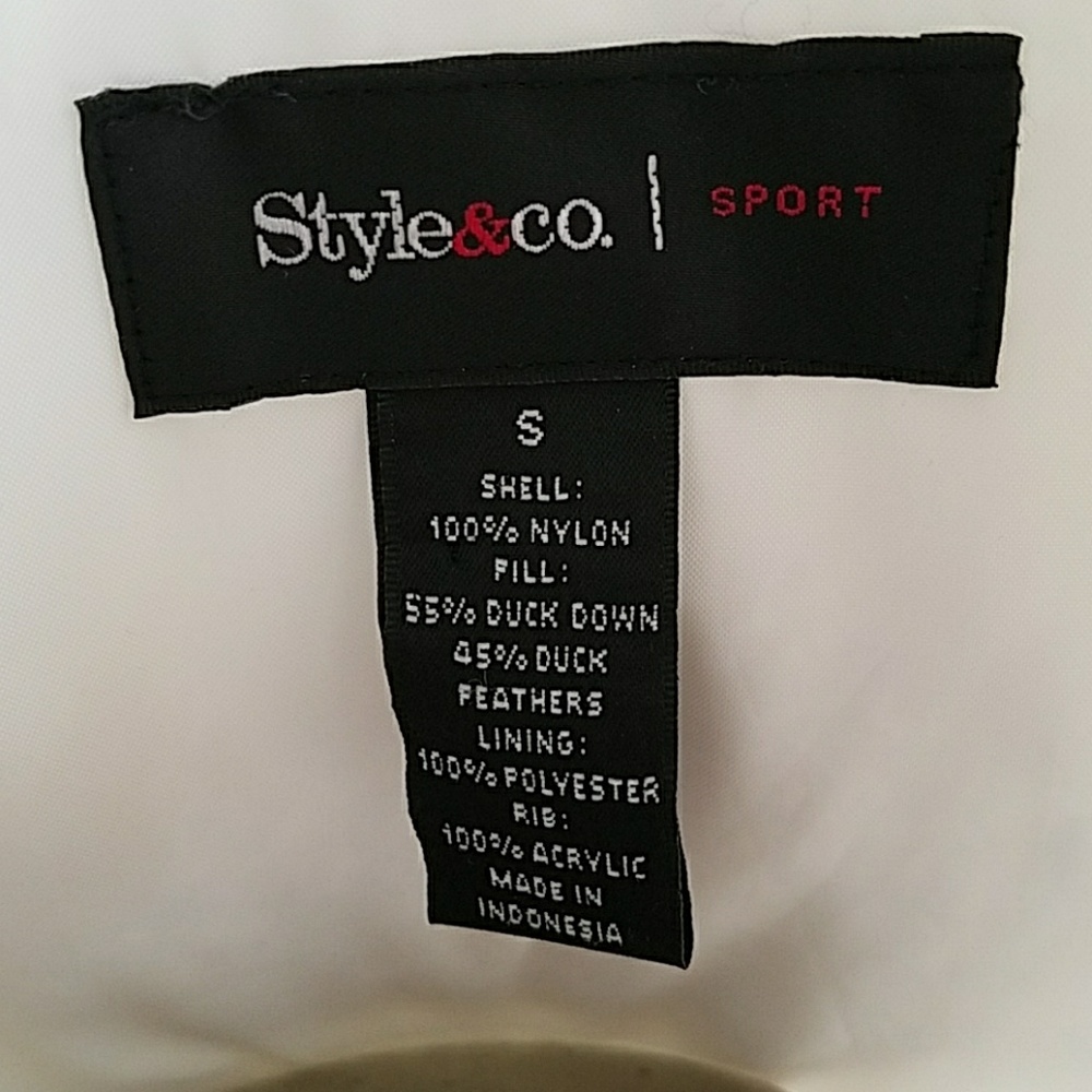 🤏 Style & Co. Fluff jacket - Picture 5 of 6